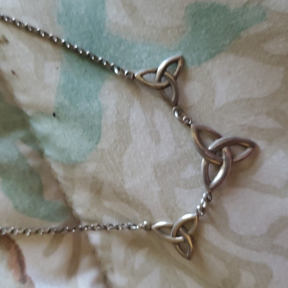 Sterling silver necklace - Picture 3 of 4